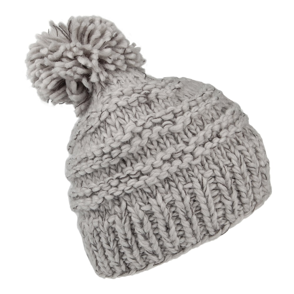 Bonnet à Pompon Jasmin gris BARTS