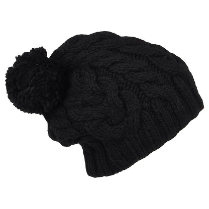 Bonnet Long à Pompon noir KUSAN