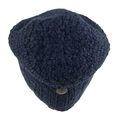 Bonnet Boutonné bleu marine KUSAN