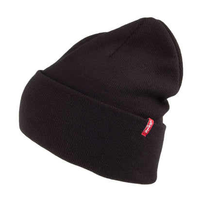 Bonnet Long New noir avec Étiquette rouge LEVI'S