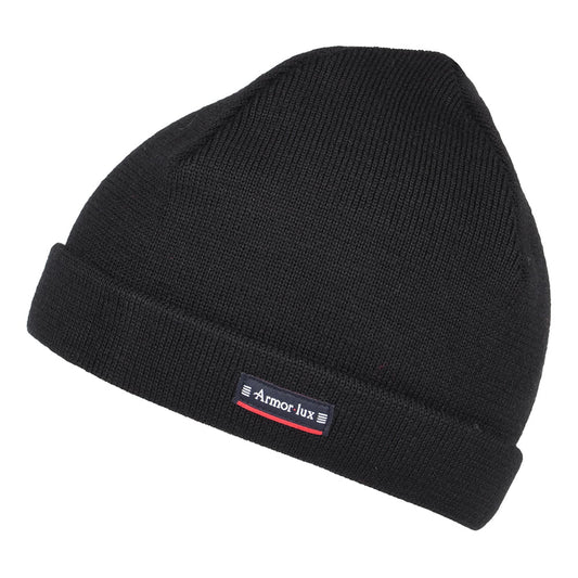 Bonnet en Pure Laine Lannion noir ARMOR LUX