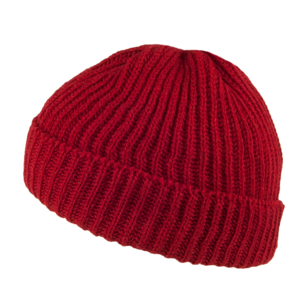 Bonnet Marin Court en Laine Mérinos rouge HIGHLAND 2000 – Chapeaux et ...