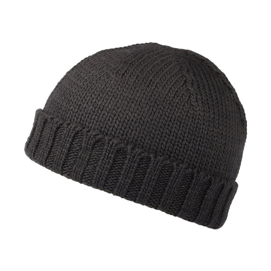 Bonnet Marin en Laine Mérinos anthracite KUSAN