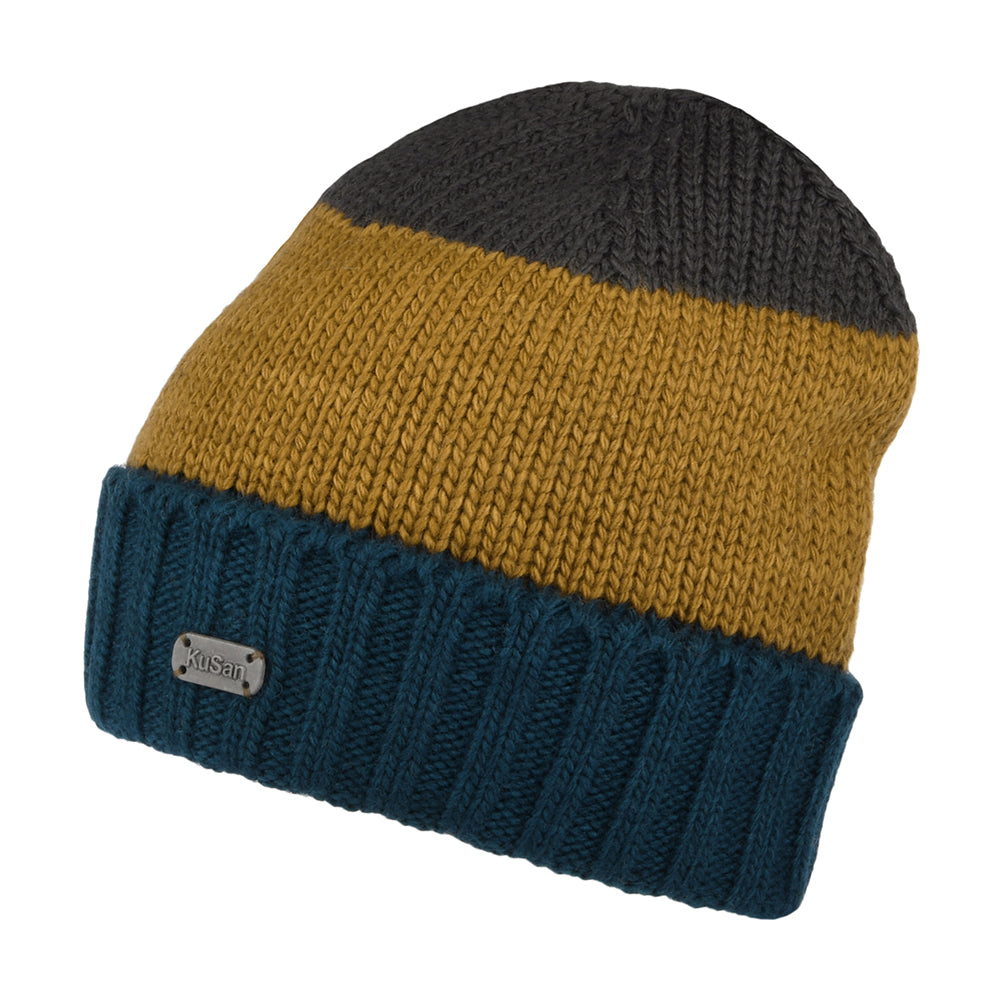 Bonnet Long en Laine Mérinos multicolore KUSAN
