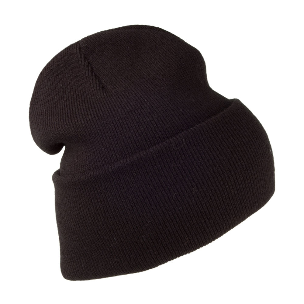 Bonnet à Revers Large Chuck Taylor noir CONVERSE