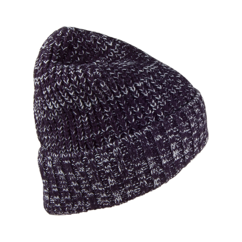 Bonnet à Revers Stockholm bleu marine SUPERDRY