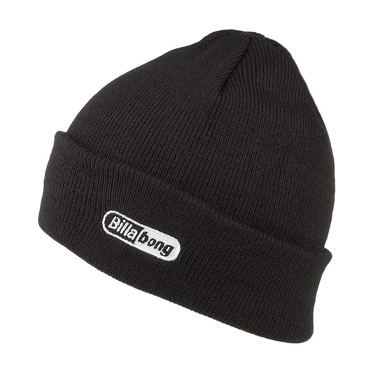 Bonnet à Revers Edge noir BILLABONG