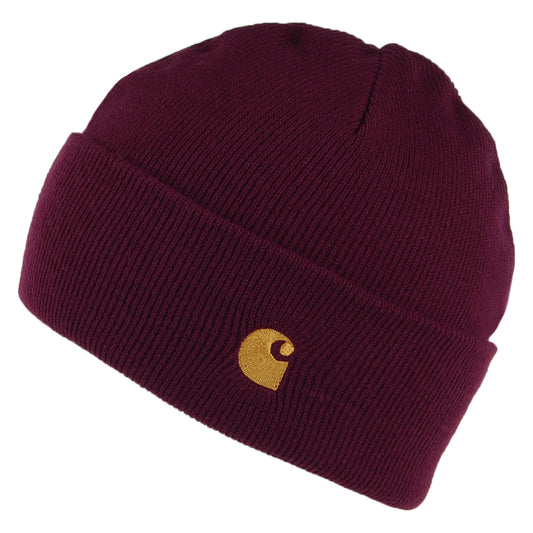 Bonnet à Revers Chase merlot CARHARTT WIP