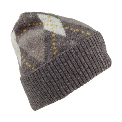 Bonnet Eyvor Argyle gris BARTS