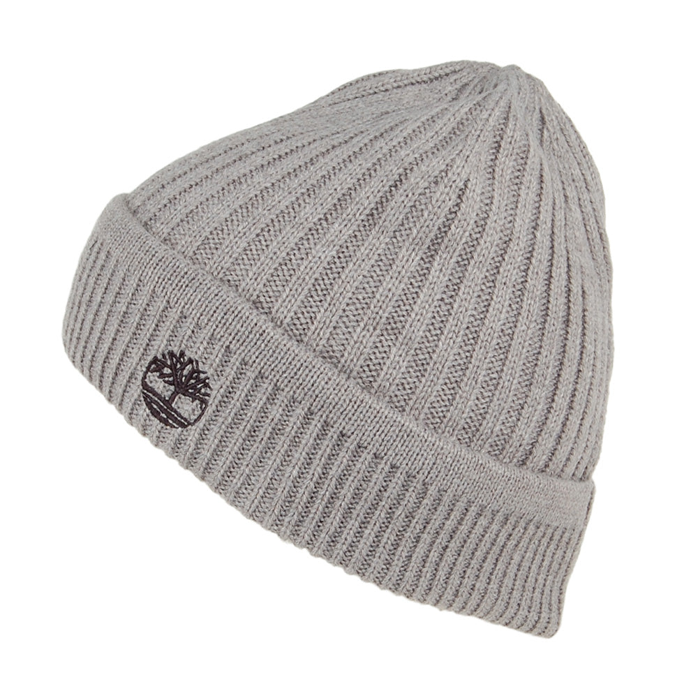 Bonnet Côtelé Solid Rib gris clair TIMBERLAND
