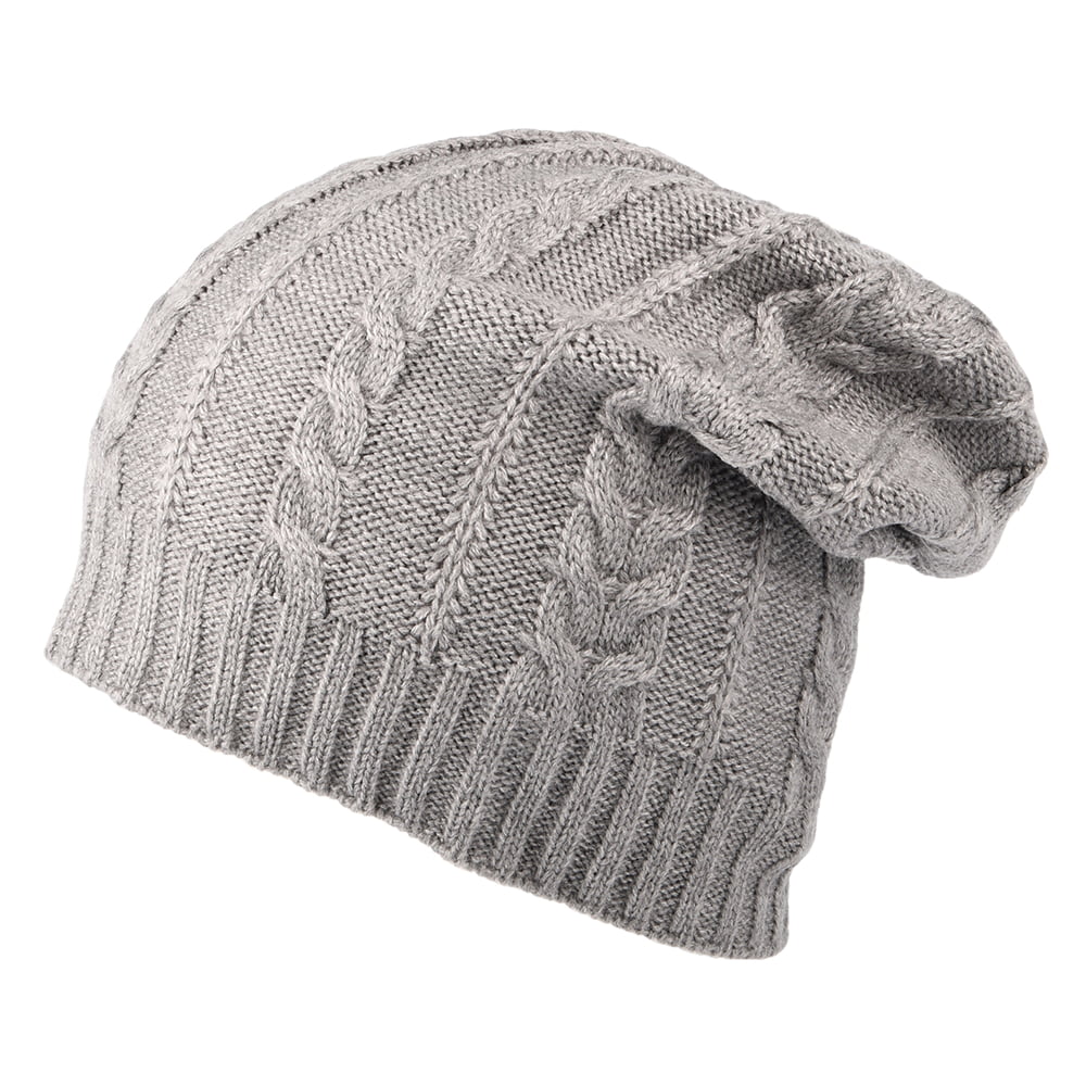 Bonnet Long à Torsades gris clair TIMBERLAND