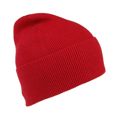 Bonnet en Cotton et Cachemire Essential Knit rouge TOMMY HILFIGER