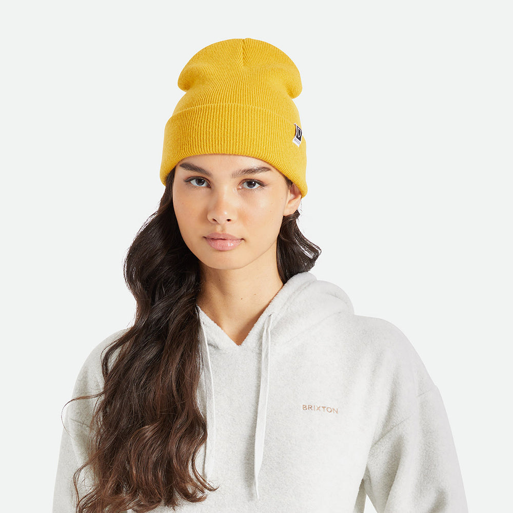 Bonnet Harbor Beta moutarde BRIXTON