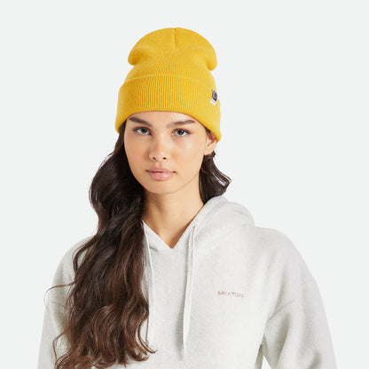 Bonnet Harbor Beta moutarde BRIXTON