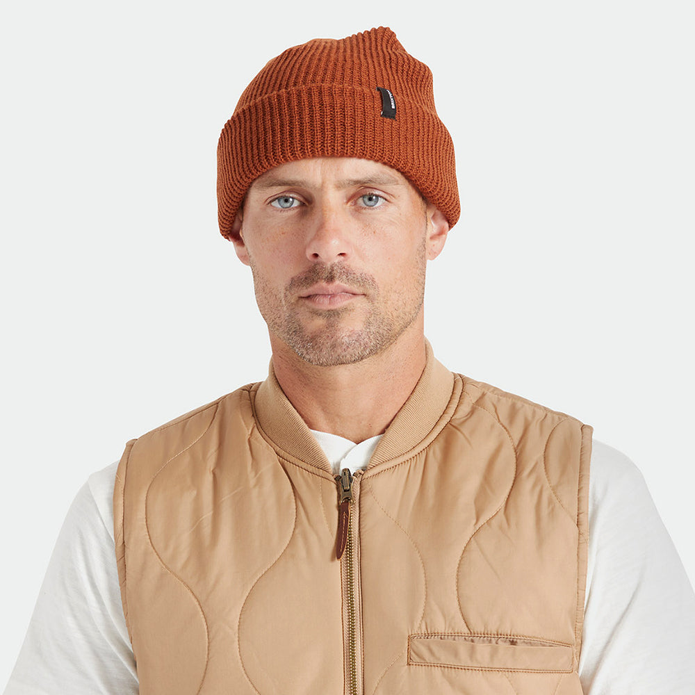 Bonnet à Revers Heist caramel BRIXTON
