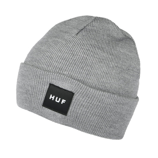 Bonnet Box Logo gris chiné HUF