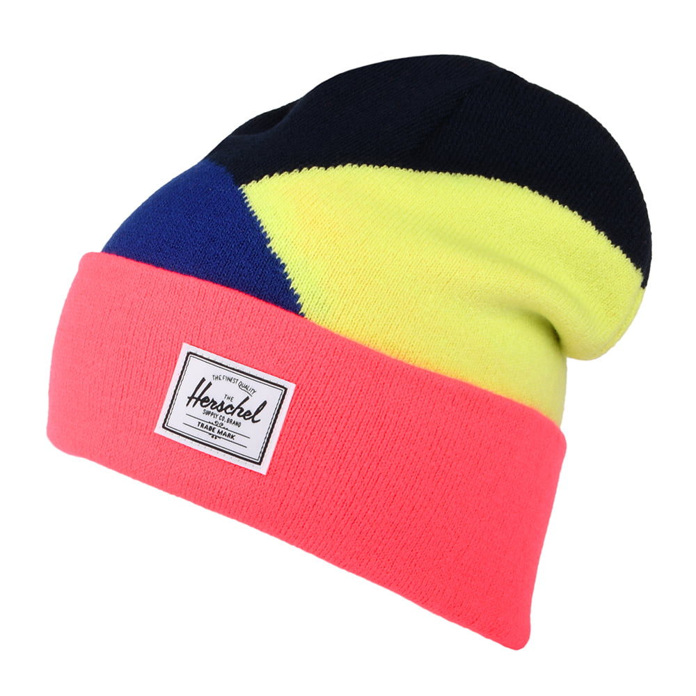 Bonnet Elmer bleu marine-rose HERSCHEL SUPPLY CO.