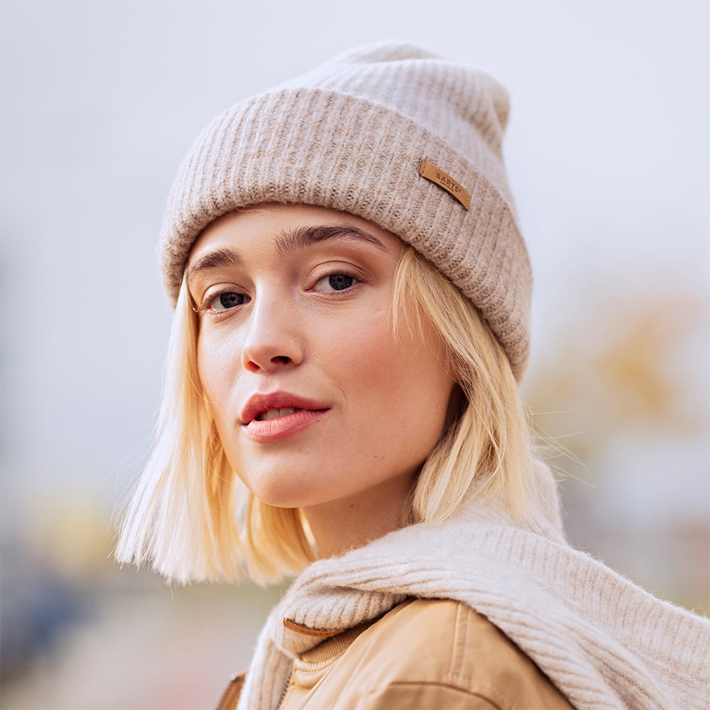 Bonnet Arlenas crème-beige sable BARTS