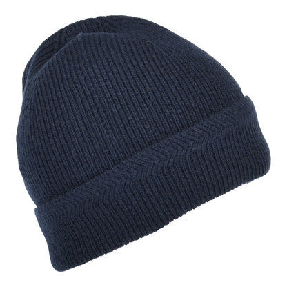 Bonnet Côtelé Racked bleu marine foncé LYLE & SCOTT