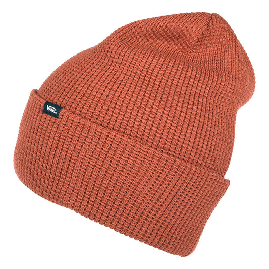 Bonnet Maille Gaufrée rouille VANS