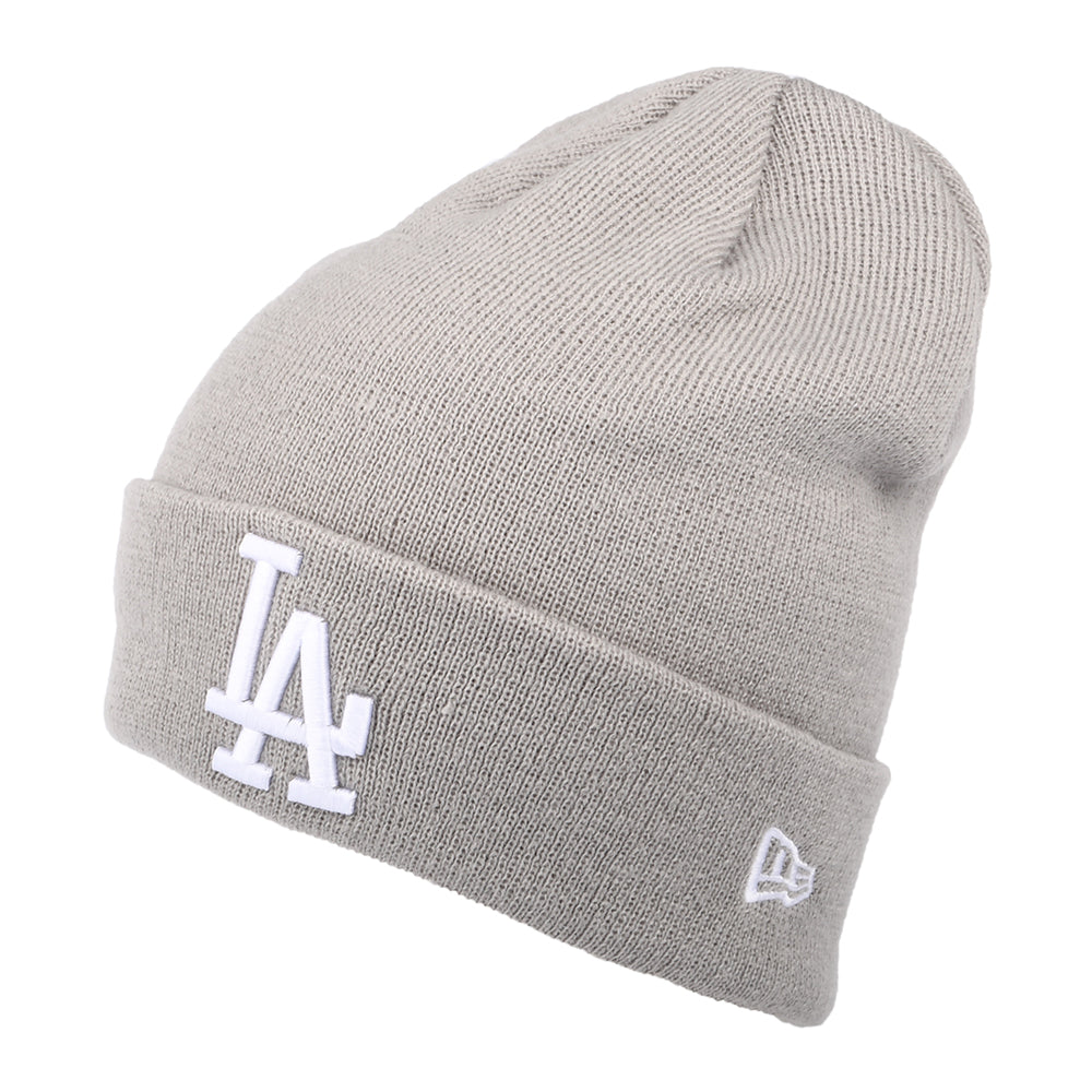 Bonnet à Revers MLB League Essential L.A. Dodgers gris-blanc NEW ERA