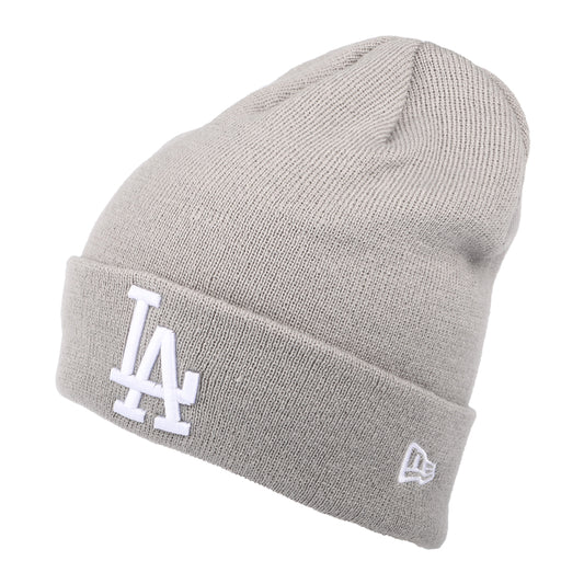 Bonnet à Revers MLB League Essential L.A. Dodgers gris-blanc NEW ERA