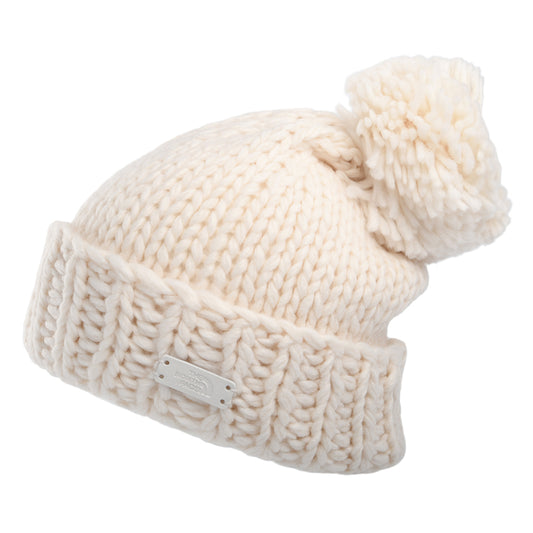 Bonnet à Pompon City Coziest blanc THE NORTH FACE
