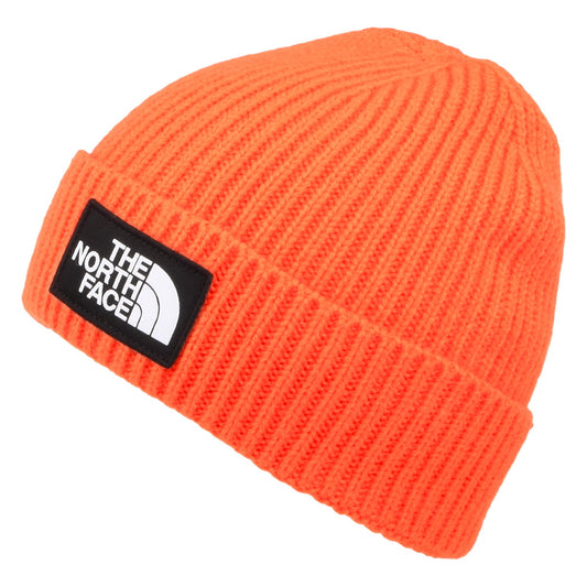 Bonnet Marin à Revers TNF Logo Box orange THE NORTH FACE