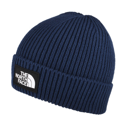 Bonnet Marin à Revers TNF Logo Box bleu marine THE NORTH FACE