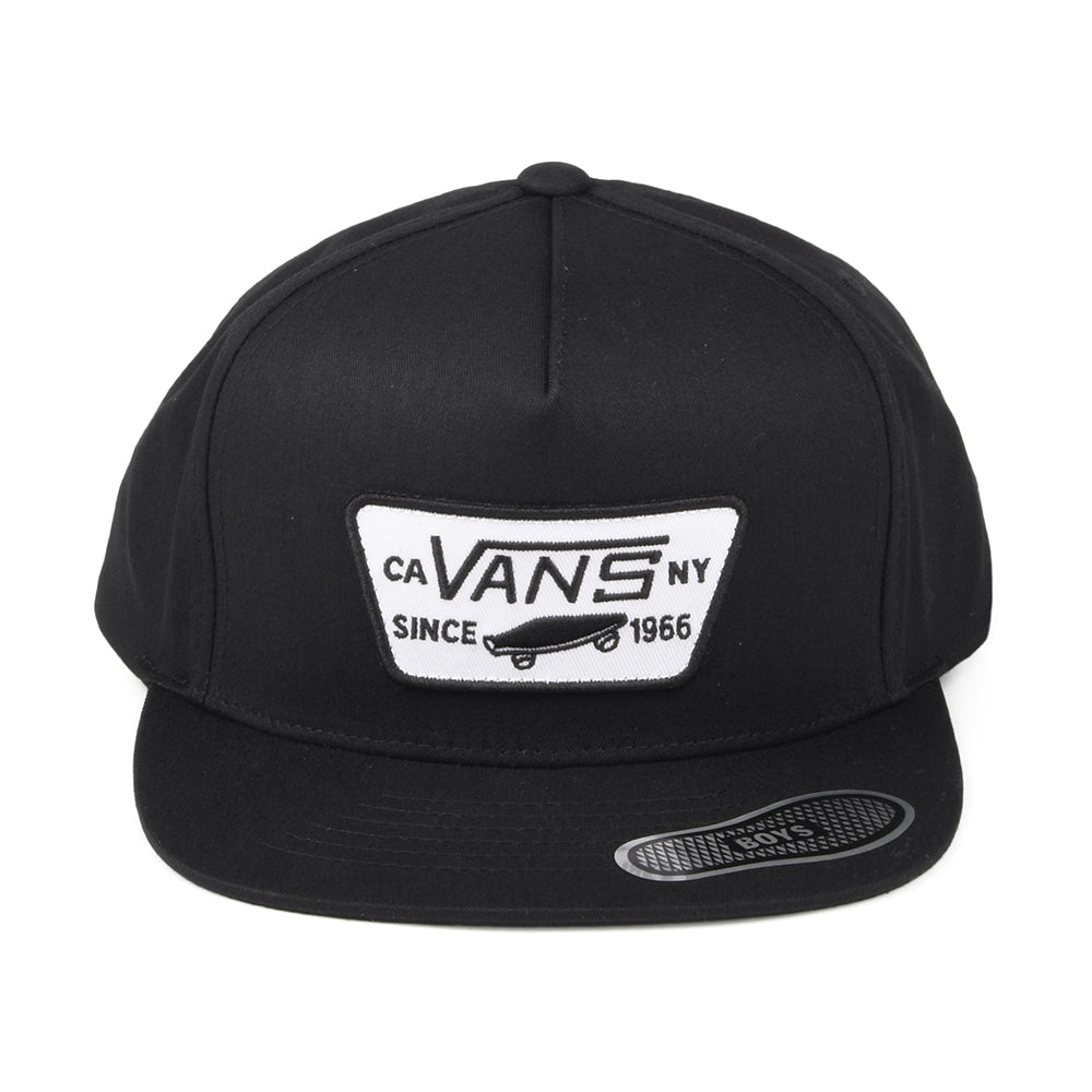 Casquette Snapback Enfant Full Patch noir VANS