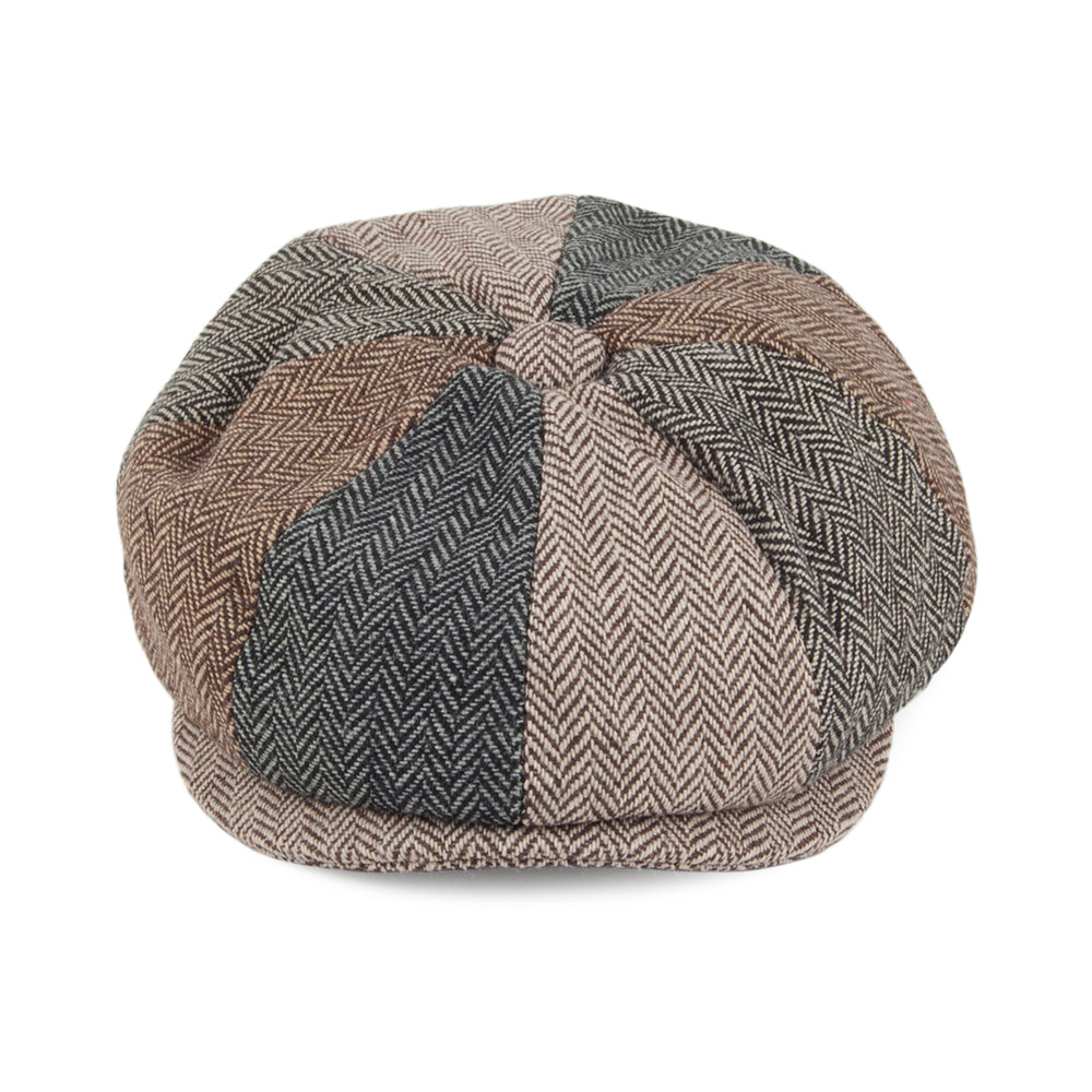 Casquette Gavroche Bébé Patch à Chevrons multicolore JAXON & JAMES
