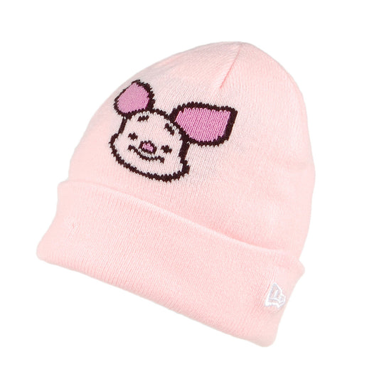 Bonnet Bébé Cuff Knit Disney Porcinet rose NEW ERA