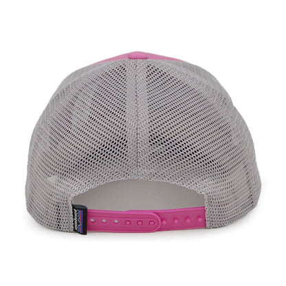 Casquette Trucker Enfant en Coton Bio Sunset rose-gris PATAGONIA