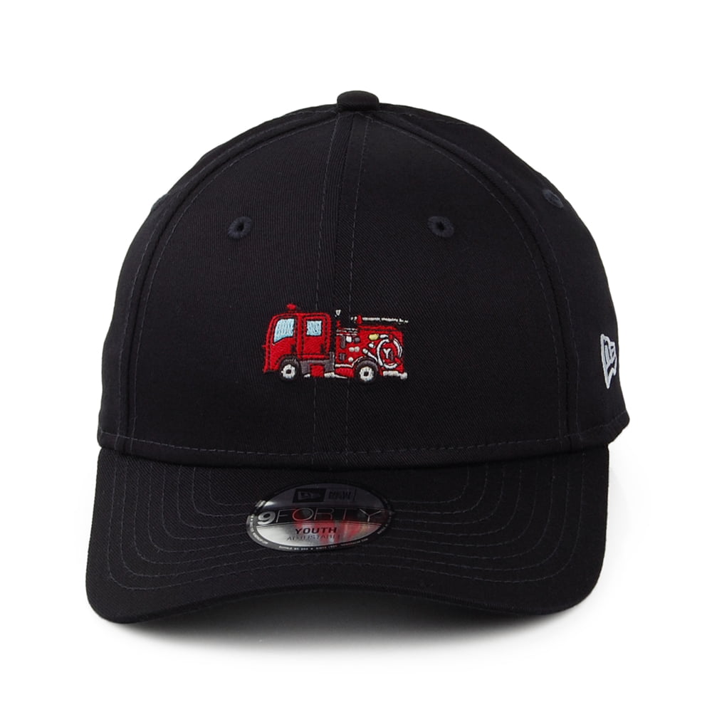 Casquette Enfant 9FORTY Transport Firetruck noir NEW ERA