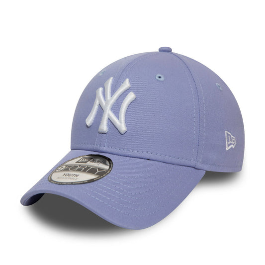 Casquette Enfant 9FORTY MLB League Essential New York Yankees lavande NEW ERA