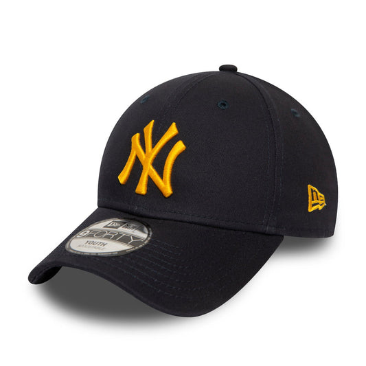 Casquette Enfant 9FORTY MLB League New York Yankees bleu marine-jaune NEW ERA