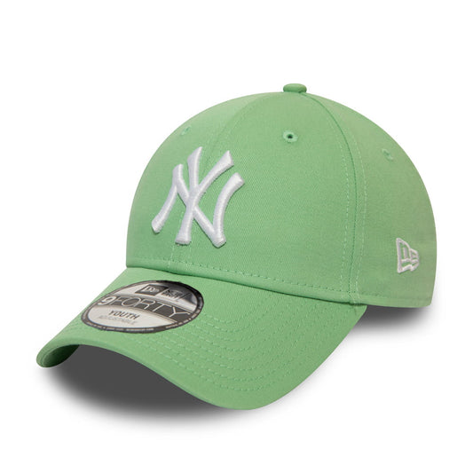 Casquette Enfant 9FORTY MLB League Essential New York Yankees menthe NEW ERA