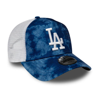 Casquette Trucker Enfant 9FORTY MLB Tie Dye L.A. Dodgers bleu marine NEW ERA