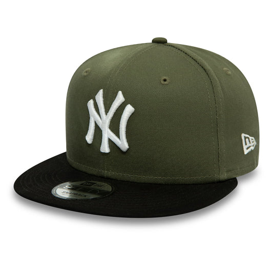 Casquette Snapback 9FIFTY MLB Colour Block New York Yankees olive-noir NEW ERA