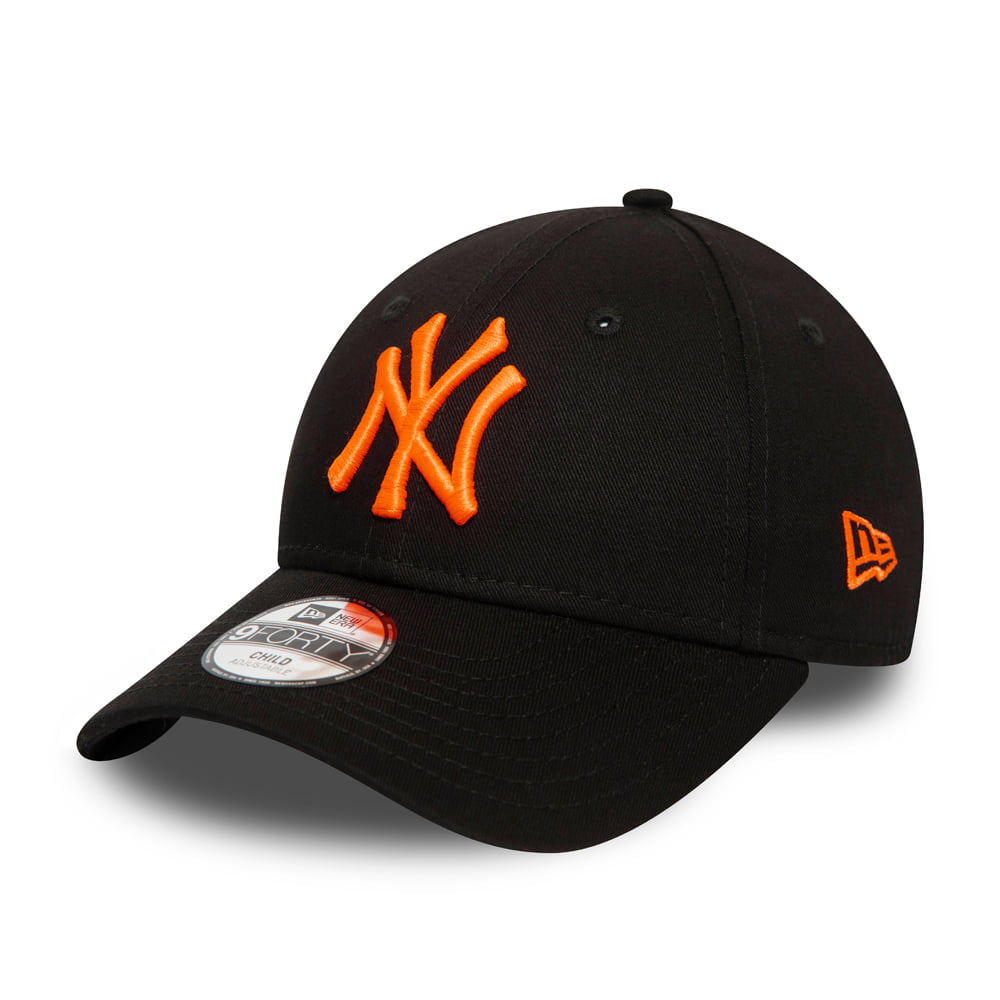 Casquette Enfant 9FORTY MLB New York Yankees noir-orange NEW ERA