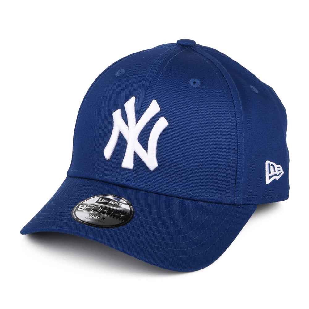 Casquette Enfant 9FORTY MLB League Essential N.Y. Yankees bleu roi-blanc NEW ERA