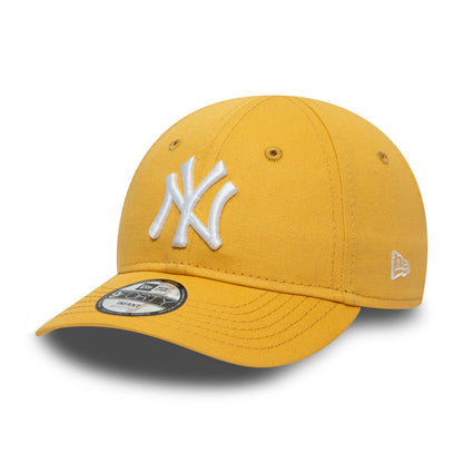Casquette Bébé 9FORTY MLB League Essential New York Yankees jaune-blanc NEW ERA