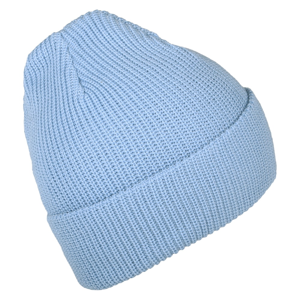Bonnet Enfant Illustrated Alpine Icon Logo bleu clair PATAGONIA