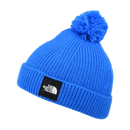 Bonnet à Pompon Enfant Littles Box Logo bleu THE NORTH FACE