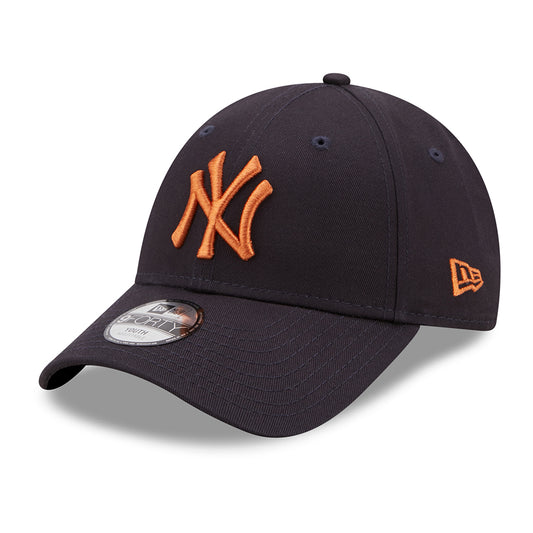 Casquette Enfant 9FORTY MLB League New York Yankees bleu marine-toffee NEW ERA