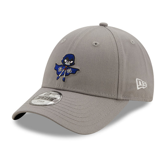 Casquette Enfant 9FORTY Titan Character Teen Titan Raven gris NEW ERA