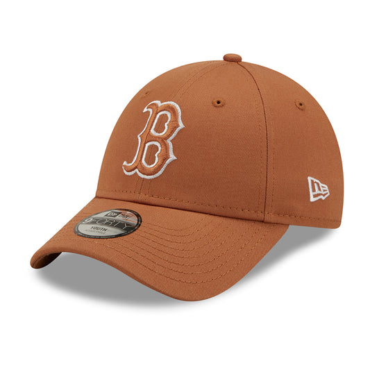 Casquette Enfant 9FORTY MLB League Essential Boston Red Sox toffee NEW ERA