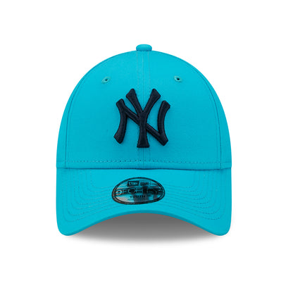 Casquette Enfant 9FORTY MLB League Essential New York Yankees turquoise-bleu marine NEW ERA