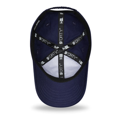 Casquette Bébé 9FORTY Icon Fire Engine bleu marine NEW ERA