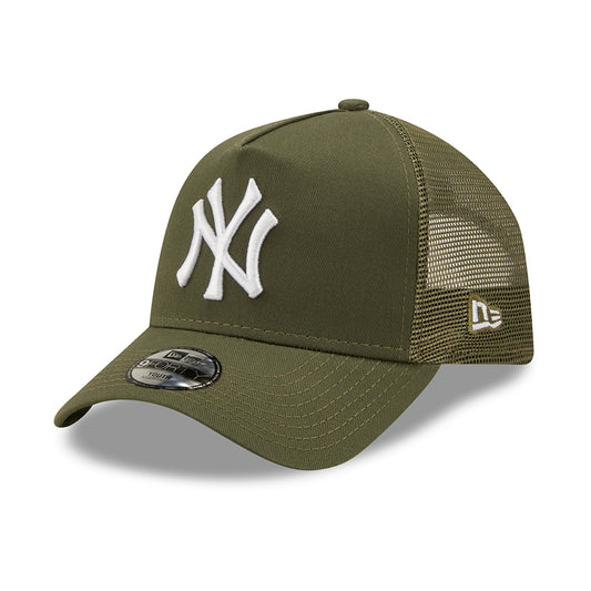Casquette Trucker Enfant 9FORTY MLB Tonal Mesh A-Frame New York Yankees olive NEW ERA
